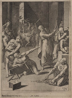 TvB G 0597
<br/>
Verdrijving van de wisselaars
<br/>
<em>Cort, Cornelis (1533-1578)</em>